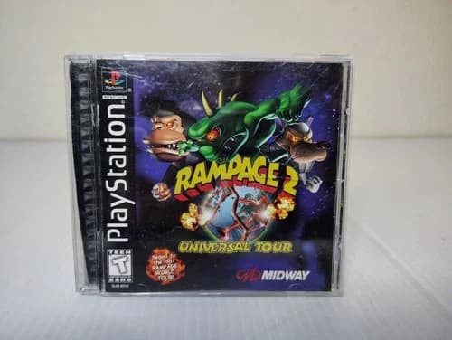 Rampage 2 Universal Tour CIB (Sony Playstation) 1998 PS1