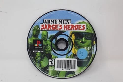 Army Men Sarge's Heroes Sony Playstation 1 PS1 Disc Only