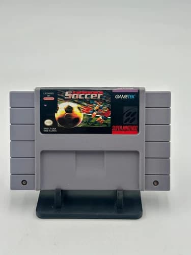 Elite Soccer Super Nintendo snes