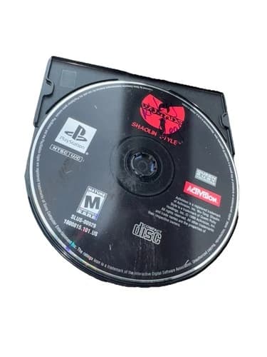 Wu-Tang Shaolin Style Playstation 1 PS1 Disc Only Needs Resurfacing
