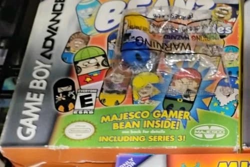 Mighty Beanz Pocket Puzzles Gameboy GBA Complete