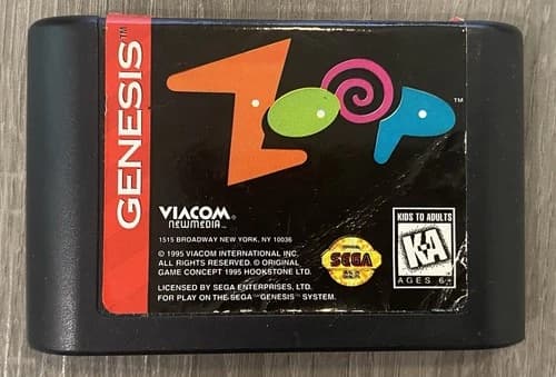 Zoop Tested (Sega Genesis, 1995)