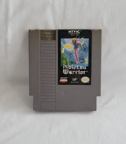 Isolated Warrior Nintendo NES Authentic Tested And Working Cartridge Only