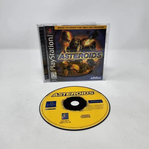Asteroids PlayStation 1 PS1 CIB Complete Tested Working NTSC-U/C W Reg Card