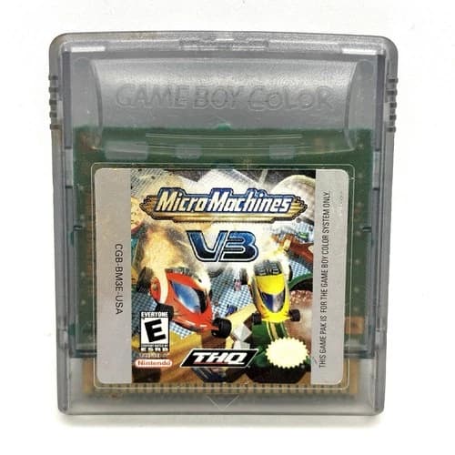 Micro Machines V3 (Nintendo Gameboy Color) Authentic Cart Only