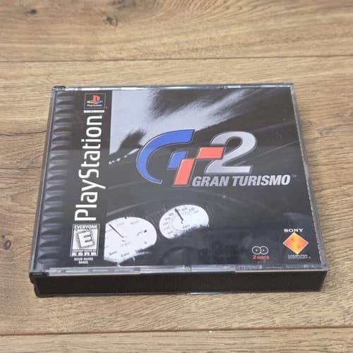 Gran Turismo 2 (Sony PlayStation, 1999) PS1 CIB Complete Black Label Tested