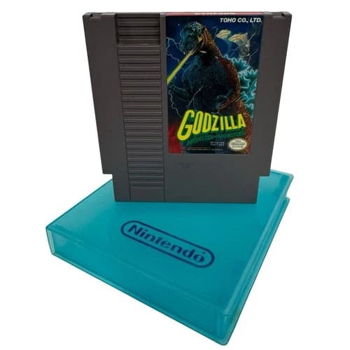 Godzilla: Monster of Monsters NES (TESTED) Authentic RARE 1989