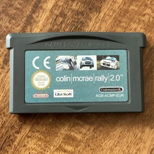 Colin McRae Rally 2.0 Nintendo Game Boy Advance GBA Cartridge Only Tested!