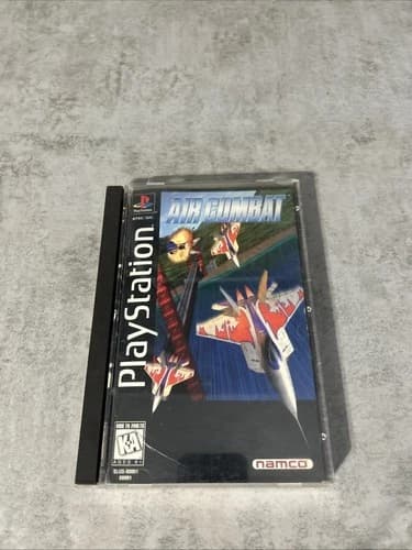 Air Combat (Sony PlayStation 1 PS1) Long Box Tested Working Complete CIB