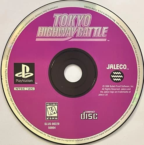 Tokyo Highway Battle (Sony PlayStation 1, PS1) DISC ONLY | NO TRACKING | M786