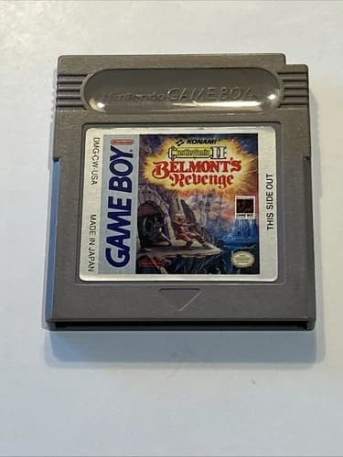 Castlevania II 2: Belmont's Revenge (Nintendo Game Boy, 1991) Authentic