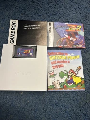 Mega Man Zero 2 (Game Boy Advance, 2003, Capcom) CIBMint Condition