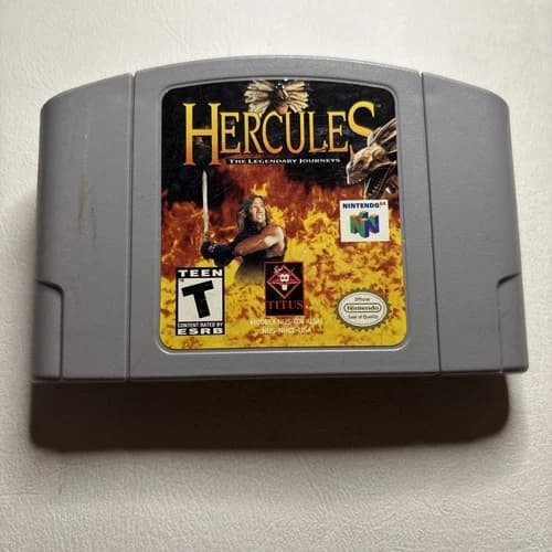 Hercules: The Legendary Journeys Nintendo 64 N64 Cartridge, Tested