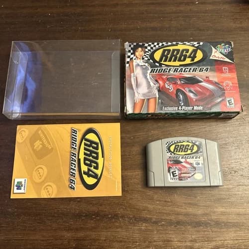 Ridge Racer 64 (Nintendo 64 N64) Complete CIB - Tested - Authentic