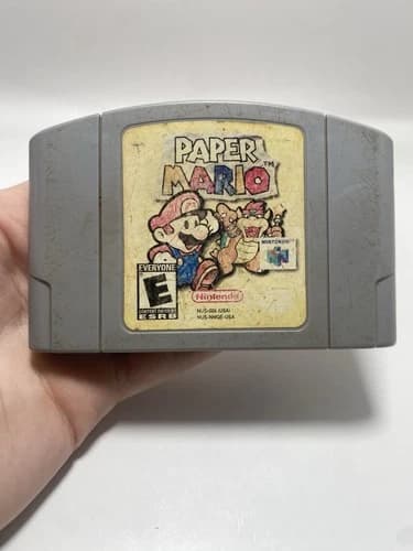 Paper Mario (Nintendo 64, N64) Authentic & Tested