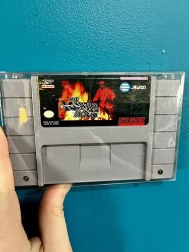 Super Nintendo SNES the Ignition Factor Game Authentic, Loose, Tested