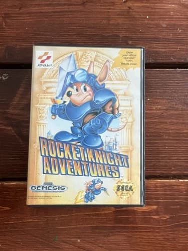 Rocket Knight Adventures Sega Genesis Complete CIB