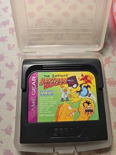 The Simpsons: Bartman Meets Radioactive Man (Sega Game Gear, 1993)