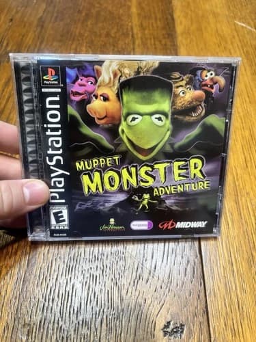 Muppet Monster Adventure (Playstation 1 PS1) CIB Complete W/ Registration Card!