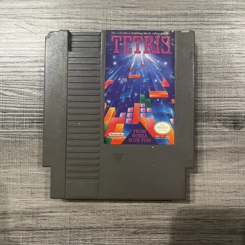Nintendo - Tetris, NES Loose [Tested Working]