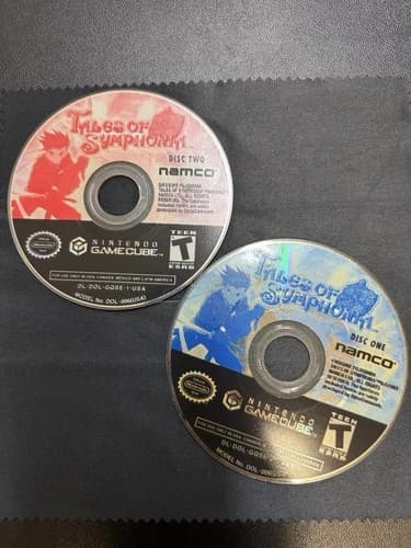 Namco Tales of Symphonia Nintendo GameCube Role Playing NTSC Disc Only