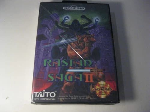 Rastan Saga II Sega Genesis complete