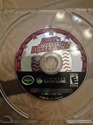Mario Superstar Baseball Gamecube Disc Only