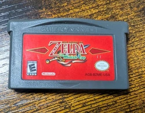 Nintendo Game Boy Advance GBA Legend of Zelda: The Minish Cap Cartridge Only