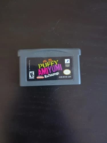 Hi Hi Puffy AmiYumi Kaznapped Nintendo Game Boy Advance GBA Authentic