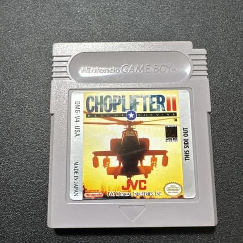 Choplifter II 2 (Nintendo Game Boy, 1991) Genuine OEM Authentic