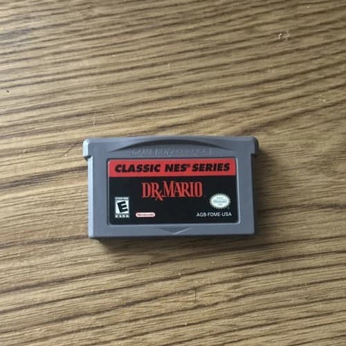 Nintendo Dr. Mario Classic NES Series Game Boy Advance Puzzle E NTSC-U/C