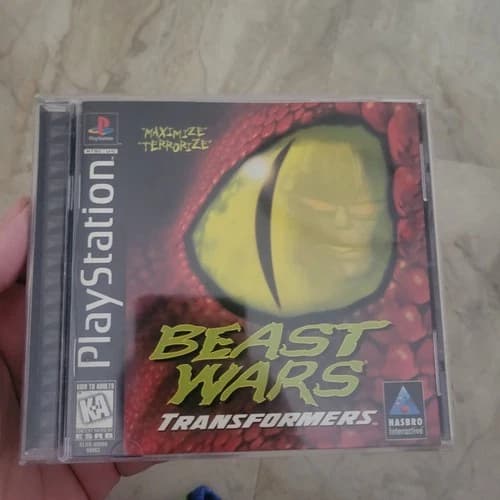 Beast Wars Transformers (Sony PlayStation, 1997) PS1 Game Complete