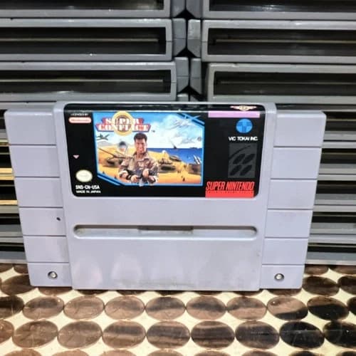 Vic Tokai Inc. Super Conflict Nintendo SNES Game Cartridge NTSC-U/C US/Canada