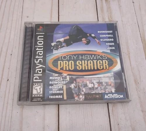 Tony Hawks Pro Skater Sony Playstation PS1 Complete With Manual Tested