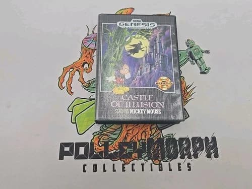 Castle of Illusion Starring Mickey Mouse (Sega Genesis, 1990) CIB