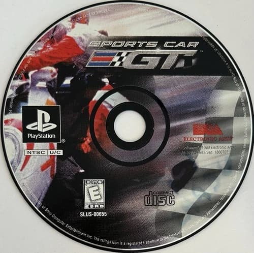 Sports Car GT (Sony PlayStation 1, PS1) DISC ONLY | NO TRACKING | M680