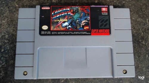 Captain America And The Avengers Snes (Super Nintendo) Cart Only
