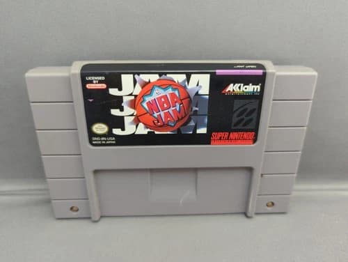 * NBA Jam (Super Nintendo SNES, 1995) Cartridge Only