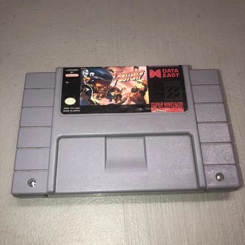 Fighter's History (Super Nintendo SNES, 1994) *Cart Only* Authentic Tested!