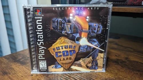 FUTURE COP LAPD Sony PlayStation PS1 1998 Complete VG Condition NO REG CARD