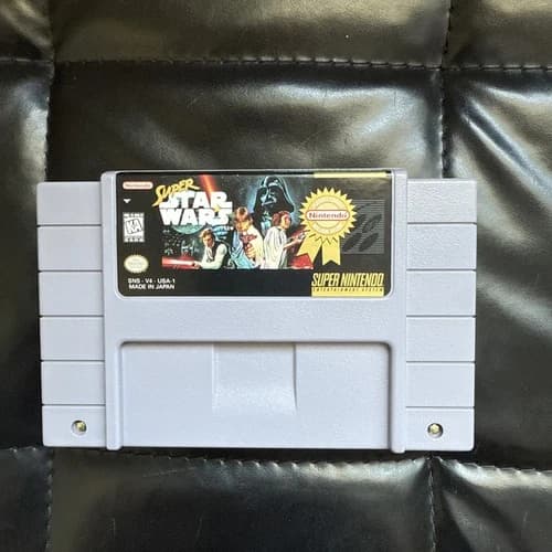 Super Star Wars SNES Super Nintendo TESTED MINT Condition