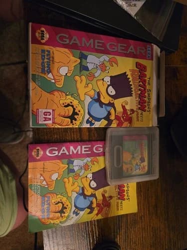 The Simpsons: Bartman Meets Radioactive Man Nintendo NES CIB Complete Authentic