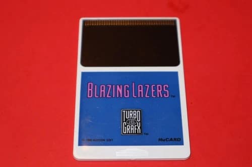 BLAZING LAZERS FOR TURBOGRAFX 16 TG-16 CART ONLY *TESTED*