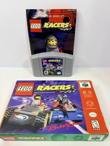 N64 Lego Racers With Box And Manual
