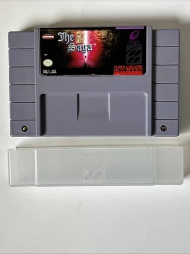 The 7th Saga (Super Nintendo Entertainment System SNES, 1993) Authentic Saves￼