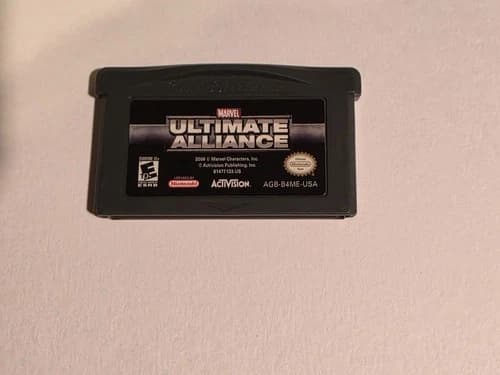 Marvel Ultimate Alliance (Gameboy Advance GBA, 2006) ☆ Authentic ☆