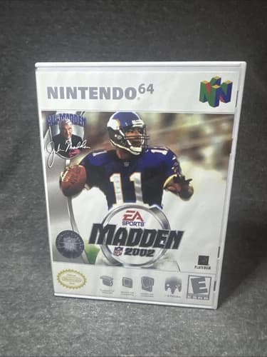 Madden NFL 2002 (Nintendo 64, N64) Cartridge