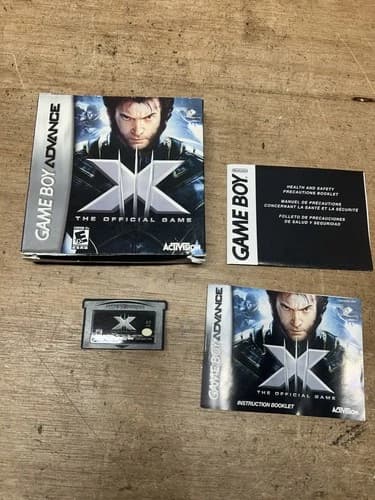 X-Men: The Official Game (Game Boy Advance GBA) Complete In Box CIB