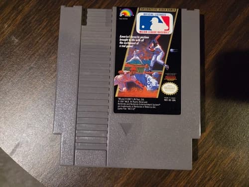 Major League Baseball (Nintendo Entertainment System, 1988) NES