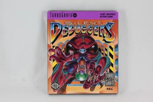 TurboGrafx 16 Silent Debuggers Complete in Box